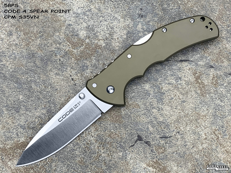 Coldsteel  58PS CODE 4 SPEAR POINT  S35VNв Ͻ ìͷ۵ֻ